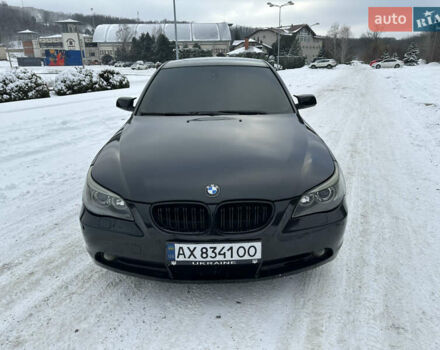 Черный БМВ 5 Серия, объемом двигателя 2.5 л и пробегом 360 тыс. км за 6700 $, фото 1 на Automoto.ua