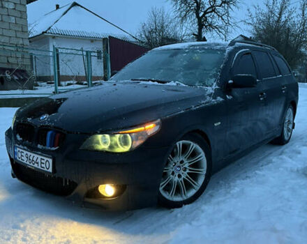Черный БМВ 5 Серия, объемом двигателя 2.99 л и пробегом 257 тыс. км за 8999 $, фото 1 на Automoto.ua