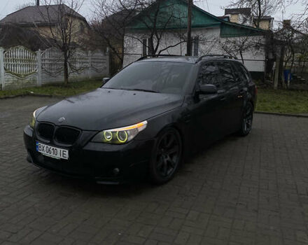 Черный БМВ 5 Серия, объемом двигателя 3 л и пробегом 340 тыс. км за 7999 $, фото 1 на Automoto.ua