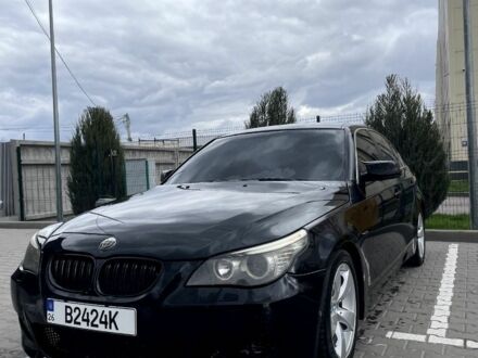 Черный БМВ 5 Серия, объемом двигателя 2.5 л и пробегом 350 тыс. км за 7400 $, фото 1 на Automoto.ua