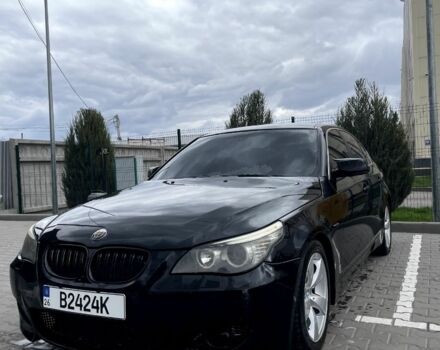 Черный БМВ 5 Серия, объемом двигателя 2.5 л и пробегом 350 тыс. км за 7400 $, фото 1 на Automoto.ua