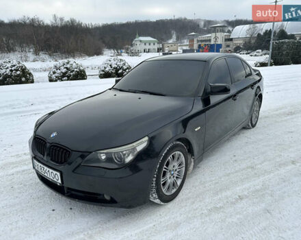 Черный БМВ 5 Серия, объемом двигателя 2.5 л и пробегом 360 тыс. км за 6499 $, фото 1 на Automoto.ua