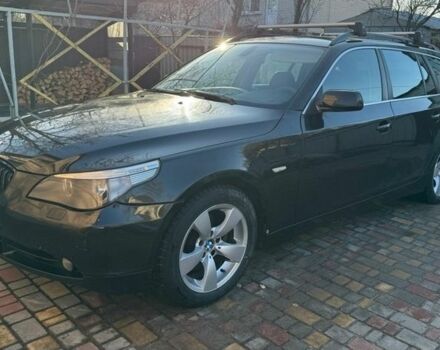 Черный БМВ 5 Серия, объемом двигателя 2 л и пробегом 422 тыс. км за 7500 $, фото 1 на Automoto.ua