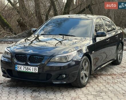 Черный БМВ 5 Серия, объемом двигателя 2.5 л и пробегом 334 тыс. км за 7600 $, фото 1 на Automoto.ua