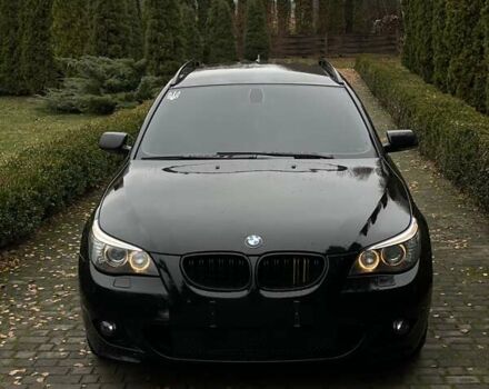 Чорний БМВ 5 Серія, об'ємом двигуна 2 л та пробігом 315 тис. км за 9120 $, фото 1 на Automoto.ua