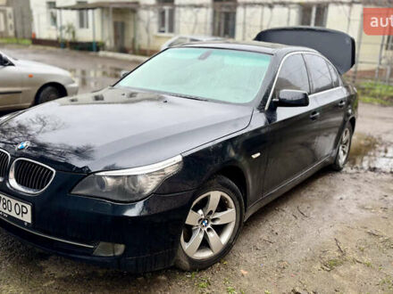 Черный БМВ 5 Серия, объемом двигателя 2.5 л и пробегом 400 тыс. км за 8500 $, фото 1 на Automoto.ua