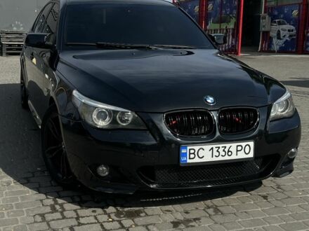 Чорний БМВ 5 Серія, об'ємом двигуна 3 л та пробігом 390 тис. км за 12800 $, фото 1 на Automoto.ua