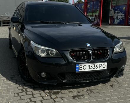Чорний БМВ 5 Серія, об'ємом двигуна 3 л та пробігом 390 тис. км за 12800 $, фото 1 на Automoto.ua