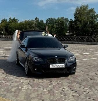 Черный БМВ 5 Серия, объемом двигателя 3 л и пробегом 250 тыс. км за 12500 $, фото 1 на Automoto.ua