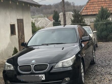 Черный БМВ 5 Серия, объемом двигателя 3 л и пробегом 312 тыс. км за 12500 $, фото 1 на Automoto.ua