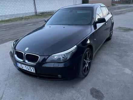 Черный БМВ 5 Серия, объемом двигателя 3 л и пробегом 403 тыс. км за 3500 $, фото 1 на Automoto.ua