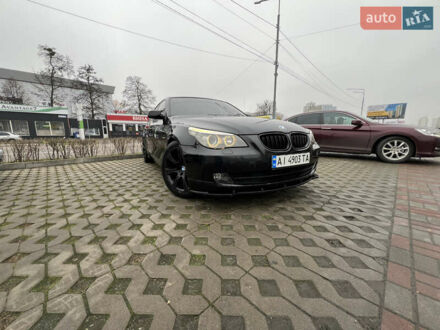 Черный БМВ 5 Серия, объемом двигателя 2.99 л и пробегом 279 тыс. км за 11300 $, фото 1 на Automoto.ua