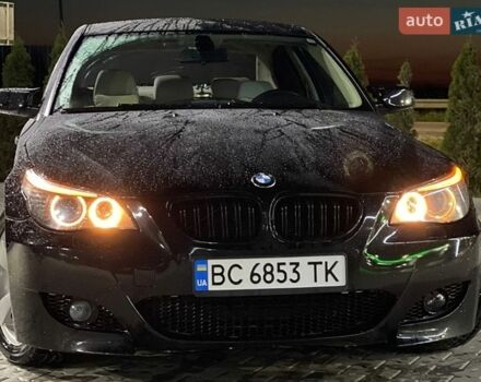 Черный БМВ 5 Серия, объемом двигателя 2.5 л и пробегом 256 тыс. км за 8800 $, фото 1 на Automoto.ua