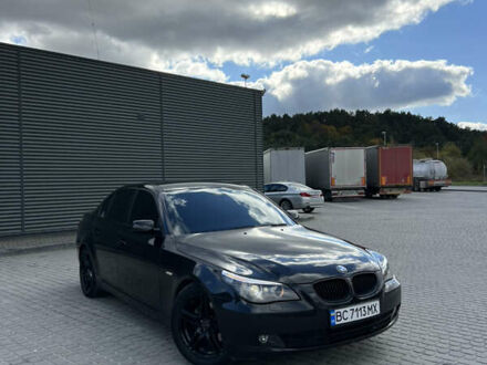 Черный БМВ 5 Серия, объемом двигателя 2.5 л и пробегом 256 тыс. км за 7300 $, фото 1 на Automoto.ua