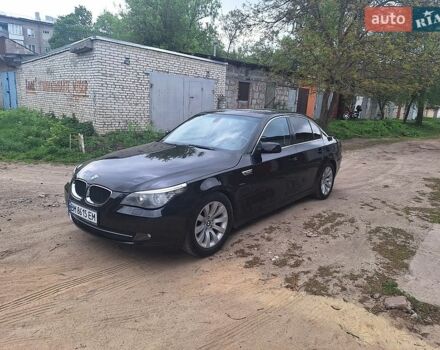 Черный БМВ 5 Серия, объемом двигателя 2 л и пробегом 324 тыс. км за 8200 $, фото 1 на Automoto.ua