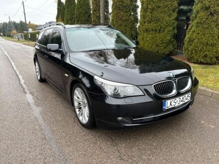 Черный БМВ 5 Серия, объемом двигателя 3 л и пробегом 298 тыс. км за 2600 $, фото 1 на Automoto.ua