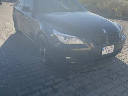 Черный БМВ 5 Серия, объемом двигателя 2.5 л и пробегом 248 тыс. км за 8300 $, фото 1 на Automoto.ua