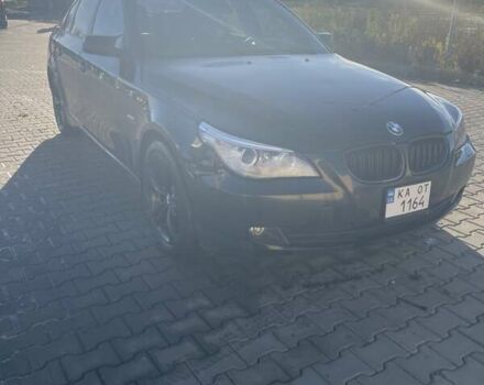 Черный БМВ 5 Серия, объемом двигателя 2.5 л и пробегом 248 тыс. км за 8300 $, фото 1 на Automoto.ua