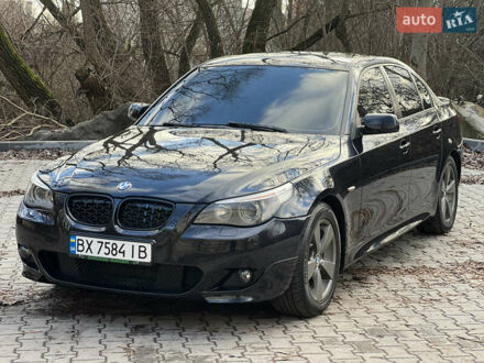Черный БМВ 5 Серия, объемом двигателя 2.5 л и пробегом 334 тыс. км за 7900 $, фото 1 на Automoto.ua