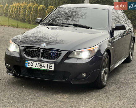 Черный БМВ 5 Серия, объемом двигателя 2.5 л и пробегом 334 тыс. км за 7900 $, фото 1 на Automoto.ua