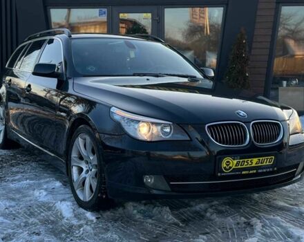 Черный БМВ 5 Серия, объемом двигателя 2.5 л и пробегом 320 тыс. км за 7600 $, фото 1 на Automoto.ua