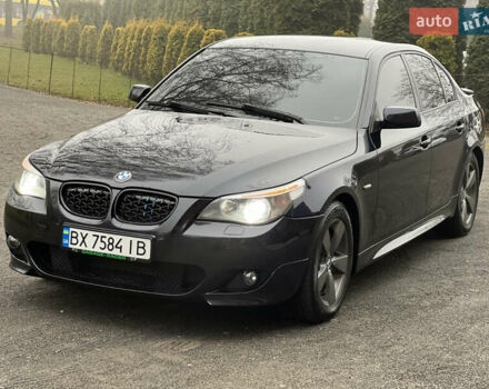 Черный БМВ 5 Серия, объемом двигателя 2.5 л и пробегом 334 тыс. км за 7900 $, фото 1 на Automoto.ua