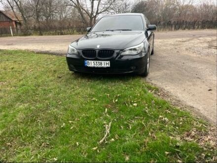 Черный БМВ 5 Серия, объемом двигателя 3 л и пробегом 290 тыс. км за 10500 $, фото 1 на Automoto.ua