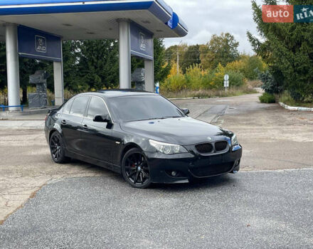 Черный БМВ 5 Серия, объемом двигателя 2.5 л и пробегом 400 тыс. км за 8700 $, фото 1 на Automoto.ua