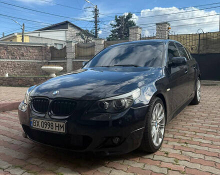 Чорний БМВ 5 Серія, об'ємом двигуна 3 л та пробігом 248 тис. км за 9000 $, фото 1 на Automoto.ua