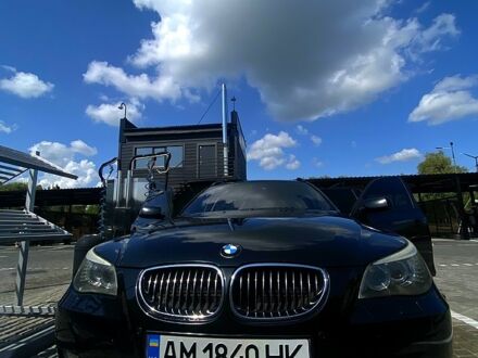 БМВ 5 Серия 2007 в Новорад-Волынском на Automoto.ua Черный БМВ 5 Серия, объемом двигателя 3 л и пробегом 0 тыс. км за 9000 $, фото 1 на Automoto.ua