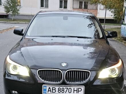 Чорний БМВ 5 Серія, об'ємом двигуна 3 л та пробігом 200 тис. км за 7600 $, фото 1 на Automoto.ua