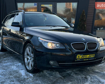 Черный БМВ 5 Серия, объемом двигателя 2.5 л и пробегом 320 тыс. км за 7600 $, фото 1 на Automoto.ua