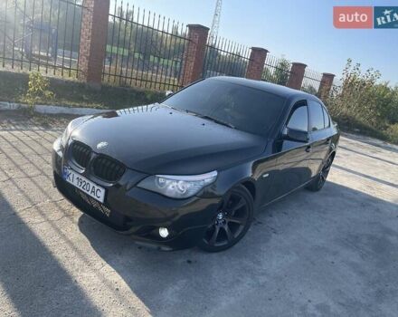 Черный БМВ 5 Серия, объемом двигателя 2.5 л и пробегом 288 тыс. км за 7999 $, фото 1 на Automoto.ua