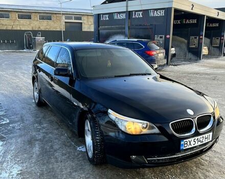 Черный БМВ 5 Серия, объемом двигателя 2 л и пробегом 320 тыс. км за 9800 $, фото 1 на Automoto.ua