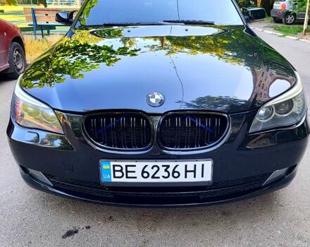 Черный БМВ 5 Серия, объемом двигателя 2.5 л и пробегом 280 тыс. км за 7500 $, фото 1 на Automoto.ua