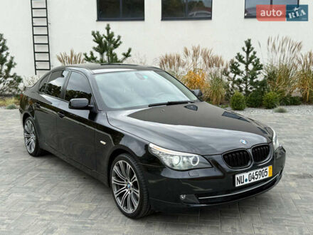 БМВ 5 Серия 2008 в Луцке на Automoto.ua Черный БМВ 5 Серия, объемом двигателя 3 л и пробегом 295 тыс. км за 9500 $, фото 1 на Automoto.ua