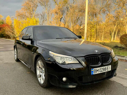 БМВ 5 Серия 2008 в Сумах на Automoto.ua Черный БМВ 5 Серия, объемом двигателя 3 л и пробегом 288 тыс. км за 8600 $, фото 1 на Automoto.ua