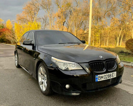 Черный БМВ 5 Серия, объемом двигателя 3 л и пробегом 288 тыс. км за 8600 $, фото 1 на Automoto.ua