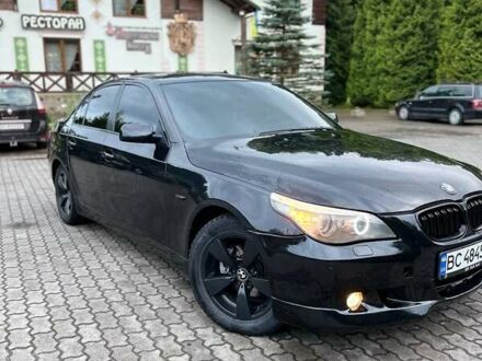 БМВ 5 Серія 2008 у Львові на Automoto.ua Чорний БМВ 5 Серія, об'ємом двигуна 2 л та пробігом 282 тис. км за 8000 $, фото 1 на Automoto.ua