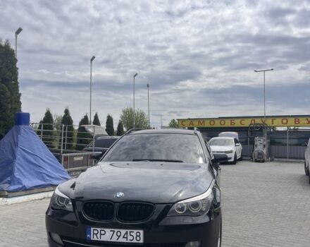 Черный БМВ 5 Серия, объемом двигателя 2 л и пробегом 290 тыс. км за 3700 $, фото 1 на Automoto.ua