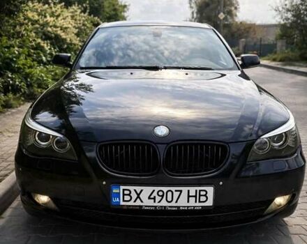 Черный БМВ 5 Серия, объемом двигателя 3 л и пробегом 333 тыс. км за 8900 $, фото 1 на Automoto.ua