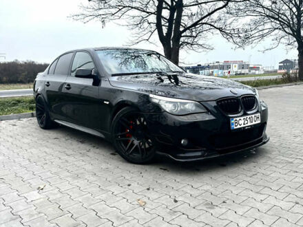 Черный БМВ 5 Серия, объемом двигателя 3 л и пробегом 220 тыс. км за 13500 $, фото 1 на Automoto.ua