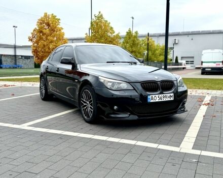 Черный БМВ 5 Серия, объемом двигателя 3 л и пробегом 320 тыс. км за 9700 $, фото 1 на Automoto.ua