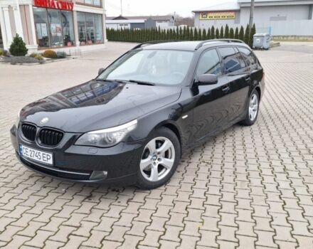 Чорний БМВ 5 Серія, об'ємом двигуна 2 л та пробігом 390 тис. км за 8350 $, фото 1 на Automoto.ua