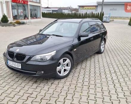 Чорний БМВ 5 Серія, об'ємом двигуна 2 л та пробігом 398 тис. км за 8350 $, фото 1 на Automoto.ua