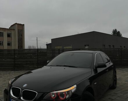Чорний БМВ 5 Серія, об'ємом двигуна 3 л та пробігом 350 тис. км за 4700 $, фото 1 на Automoto.ua