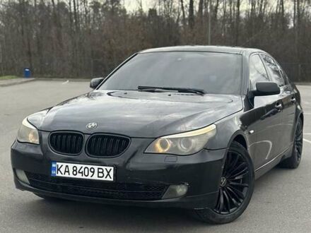 Черный БМВ 5 Серия, объемом двигателя 2.5 л и пробегом 230 тыс. км за 8500 $, фото 1 на Automoto.ua