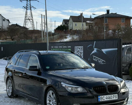 Чорний БМВ 5 Серія, об'ємом двигуна 3 л та пробігом 398 тис. км за 9900 $, фото 1 на Automoto.ua