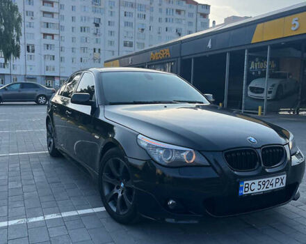 Черный БМВ 5 Серия, объемом двигателя 2 л и пробегом 341 тыс. км за 10700 $, фото 1 на Automoto.ua