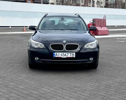 Черный БМВ 5 Серия, объемом двигателя 2 л и пробегом 286 тыс. км за 8500 $, фото 1 на Automoto.ua